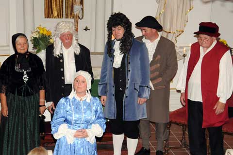 Hochzeit von Pfarrer Strauber mit R. Wedemann in Dornheim