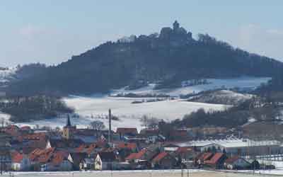 Wachsenburg im Winter