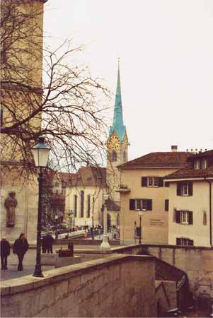 Fraumünsterkirche Zürich Schweiz