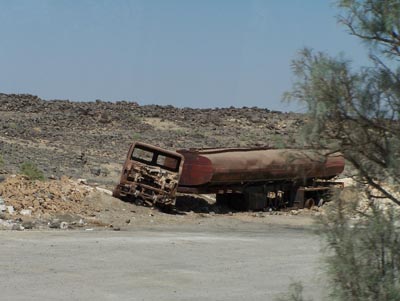 Fahrt zum Qasr Al Azraq